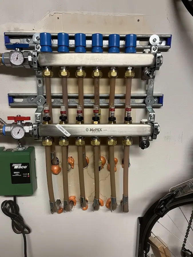 Plumber performing Leak Detection at a residential property in Harrisburg